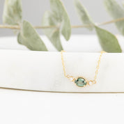 Dahlia Three Stone Necklace Setting