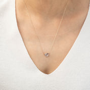 Lisa Unheated Blue Green Sapphire Necklace