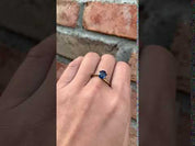 1.32ct オーバルカット ブルーサファイア 非加熱