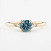 Estel Ring, 0.79ct Blue Montana Sapphire