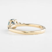 Estel Ring, 0.79ct Blue Montana Sapphire