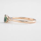 Estel Ring, 1.03ct Montana Sapphire