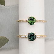 Audrey Ring, 0.70ct Queensland Sapphire