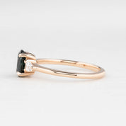 Olivia Ring, 1.2ct Queensland Sapphire, oval shape gemstone