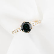 Maria Luxe Grand Ring, 1.58ct Queensland Sapphire