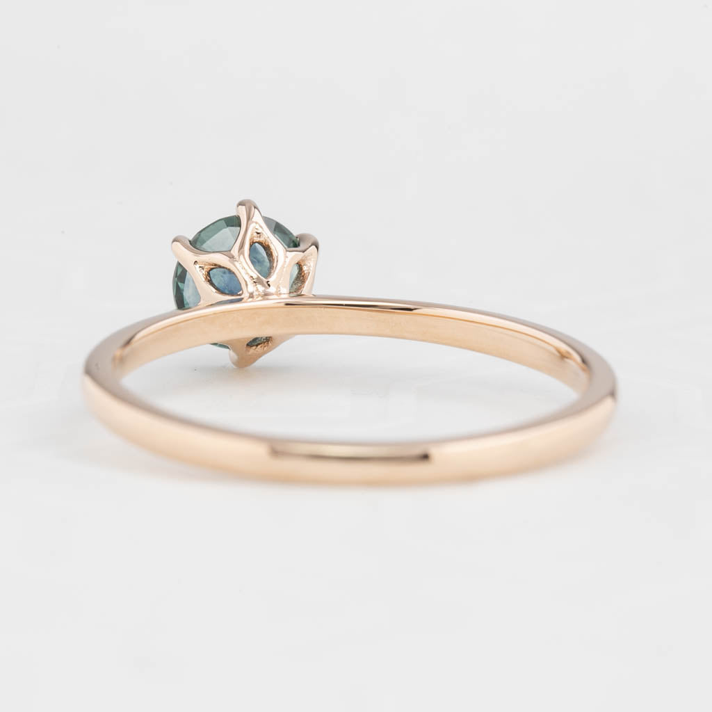 Floryn Ring, 0.77ct Montana Sapphire