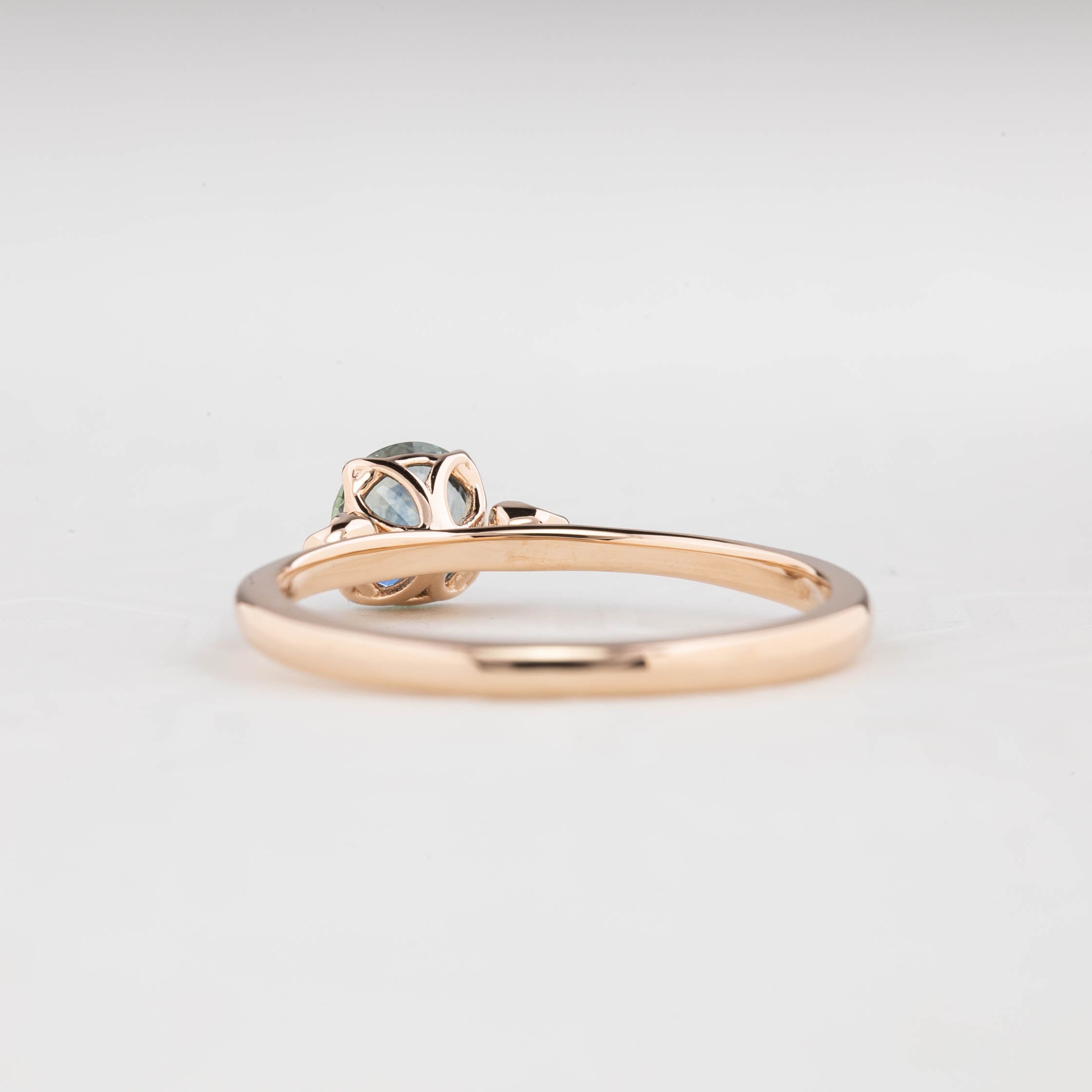 Sofia Ring, 0.66ct Montana Sapphire