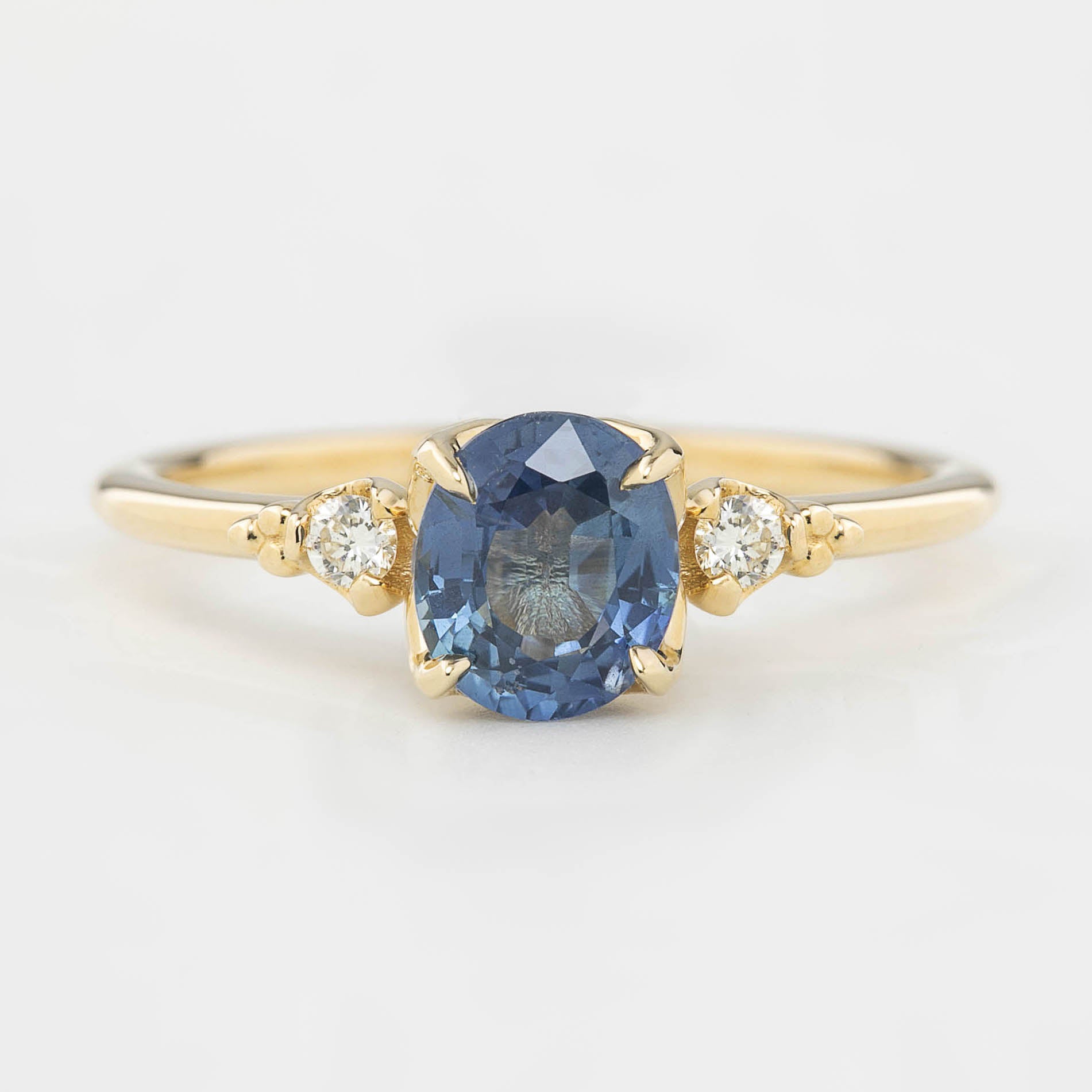 Estel Ring - 1.19ct Blue Sapphire (One of a kind)