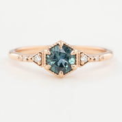 Agatha Ring, 0.70ct Montana Sapphire