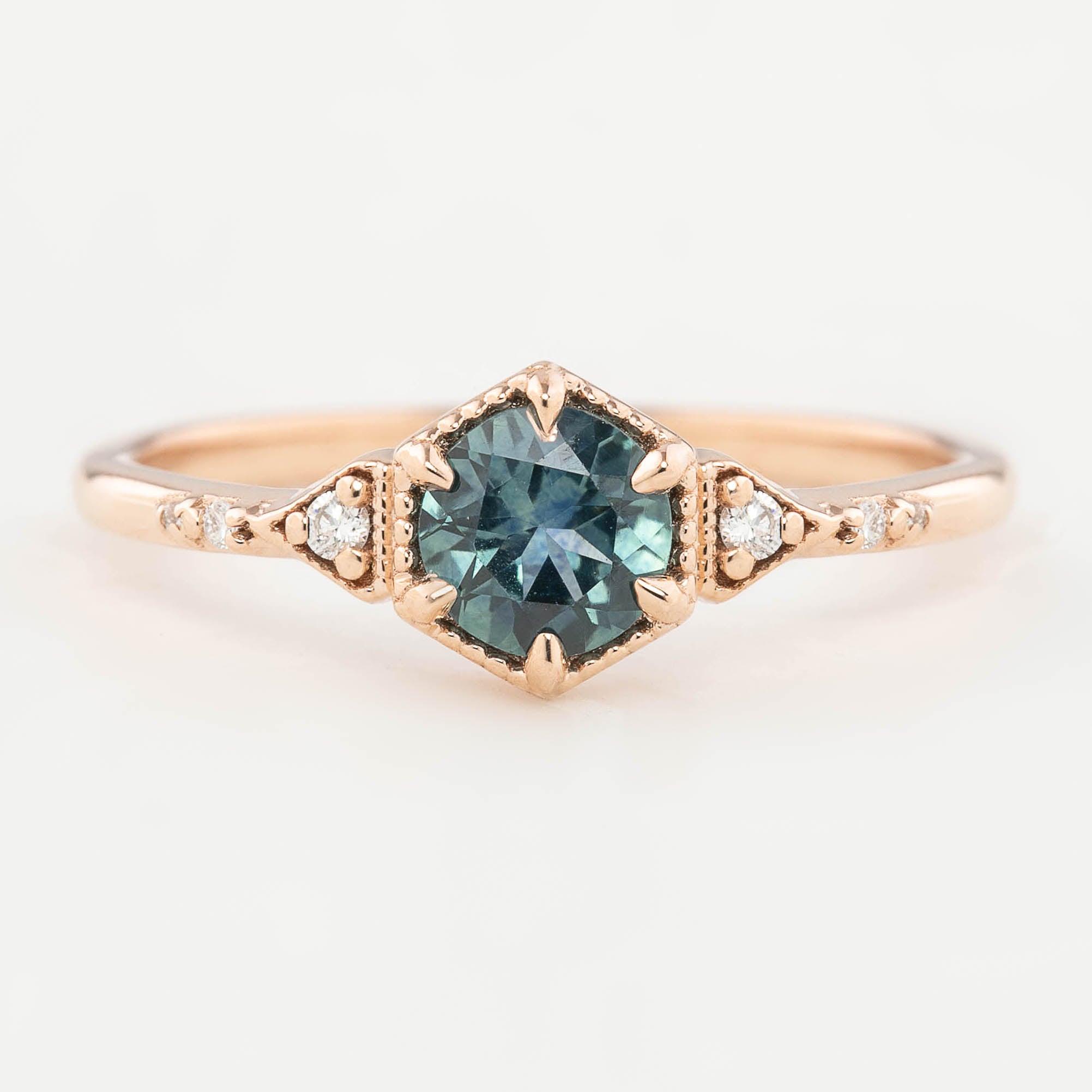 Agatha Ring, 0.70ct Montana Sapphire