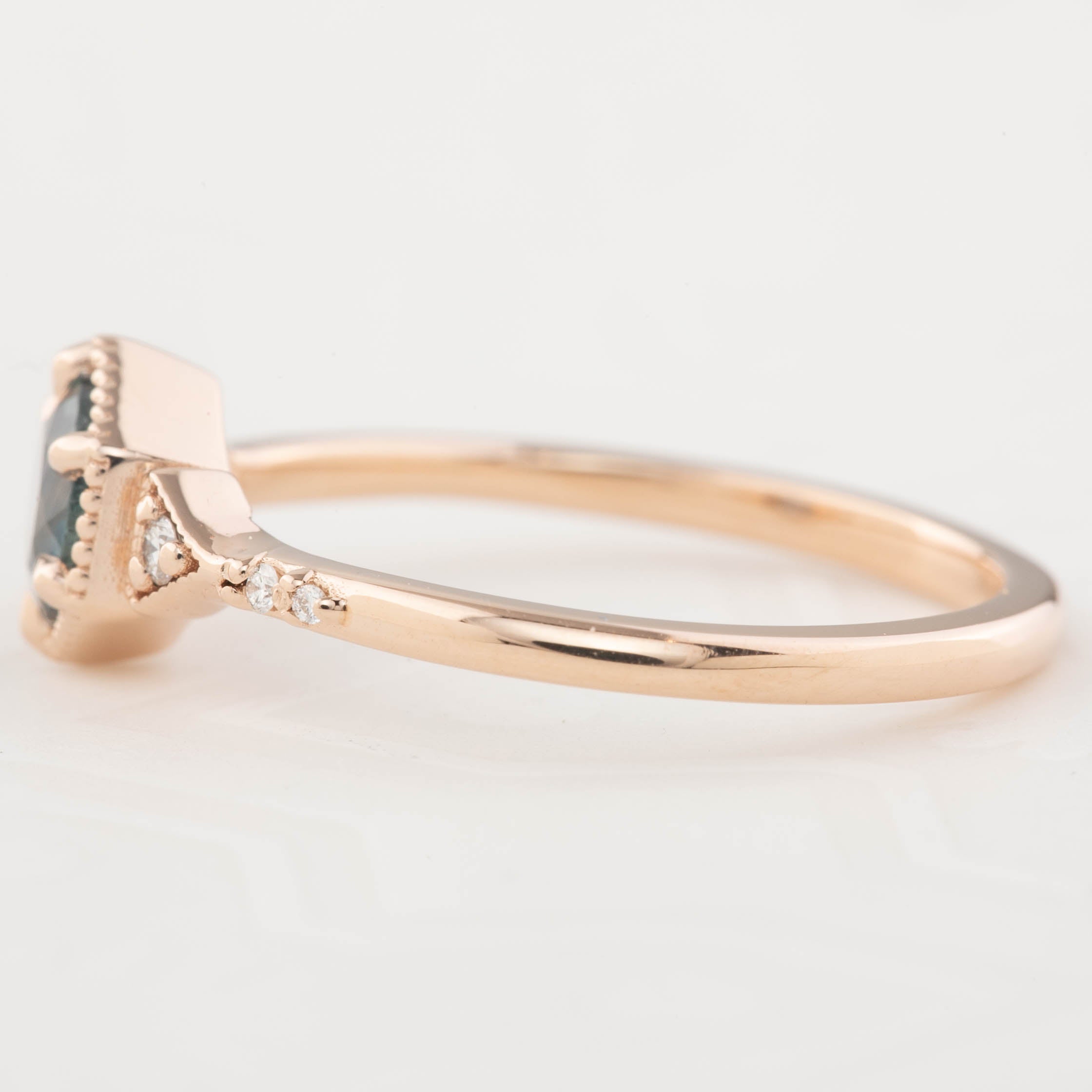Agatha Ring, 0.70ct Montana Sapphire