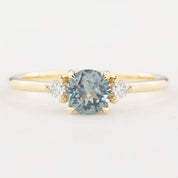 Emilie Ring 0.80ct Light Blue Montana Sapphire (One of a kind)