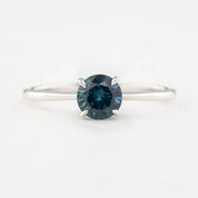 Nina Ring, 0.91ct Montana Sapphire