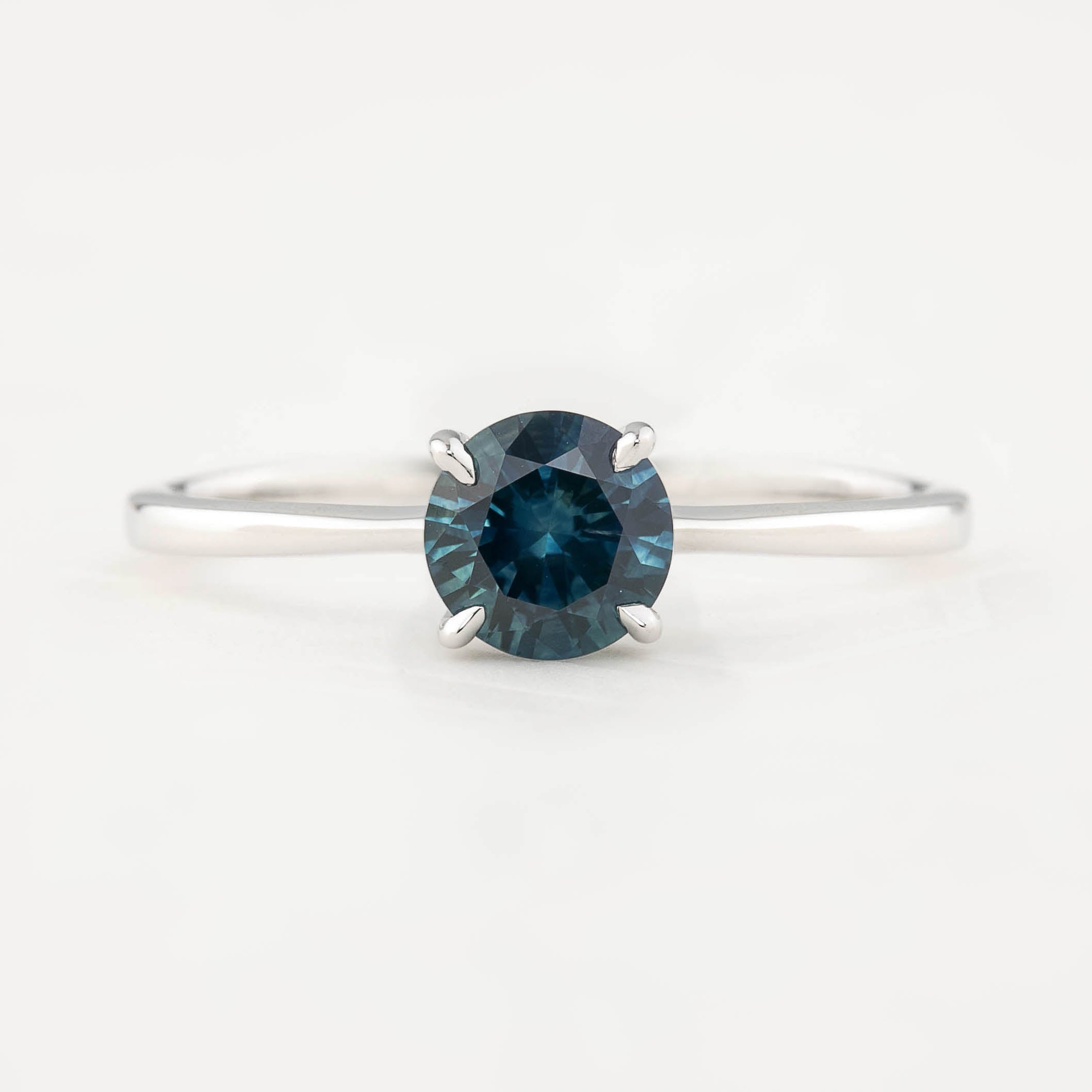 Nina Ring, 0.91ct Montana Sapphire