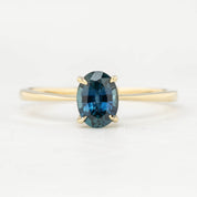 Nina Ring - 0.93ct Blue Montana Sapphire Ring (One of a kind)