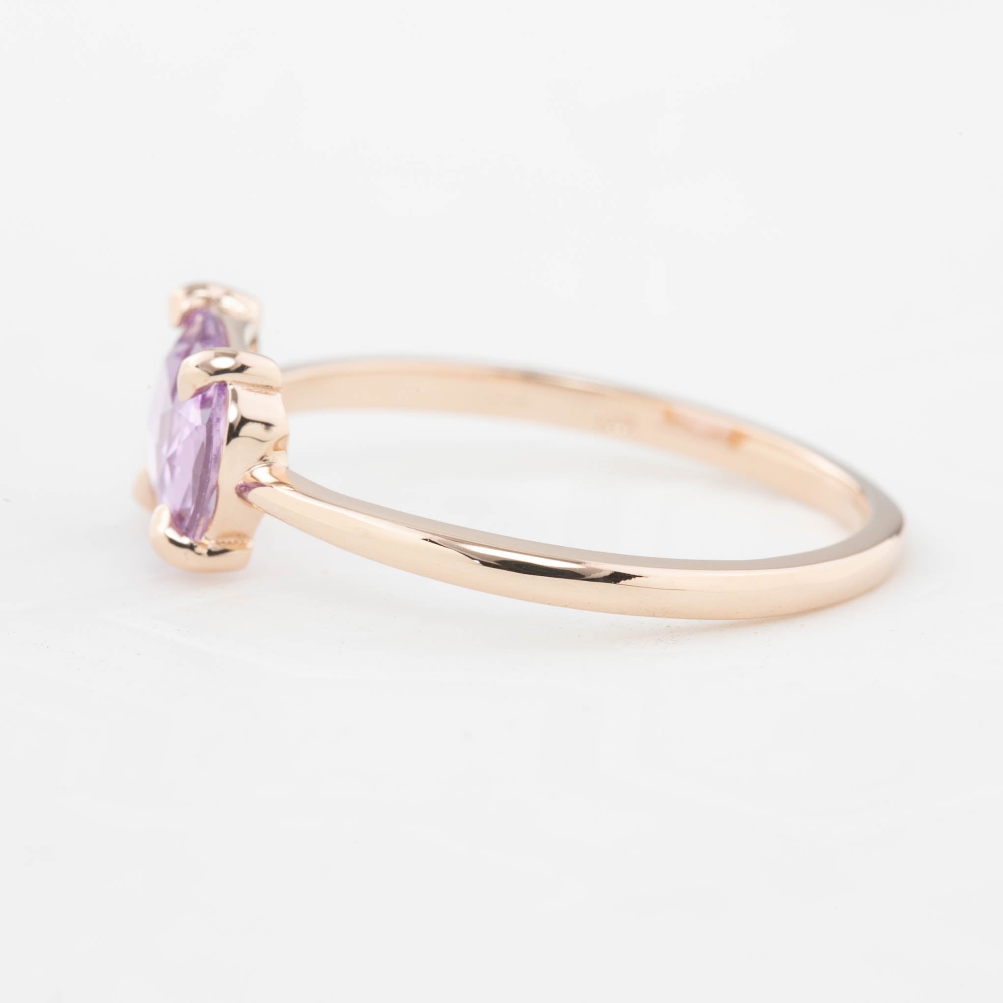 Lisa Pink Sapphire Ring