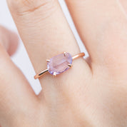 Lisa Pink Sapphire Ring