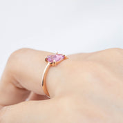 Lisa Ring, 1.43ct Pink Sapphire