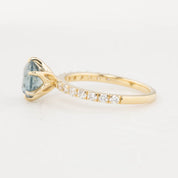 Maria Luxe Grand Ring, 2.06ct Montana Sapphire