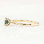 Maria Ring, 0.80ct Queensland Sapphire