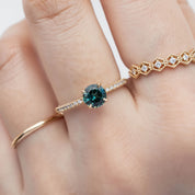 Maria Ring, 0.80ct Queensland Sapphire