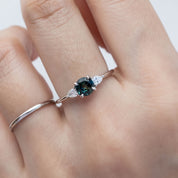 Olivia Ring, 0.66ct Queensland Sapphire