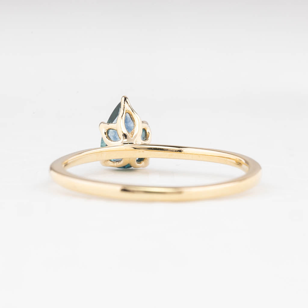 Sara Ring, 0.70ct Montana Sapphire