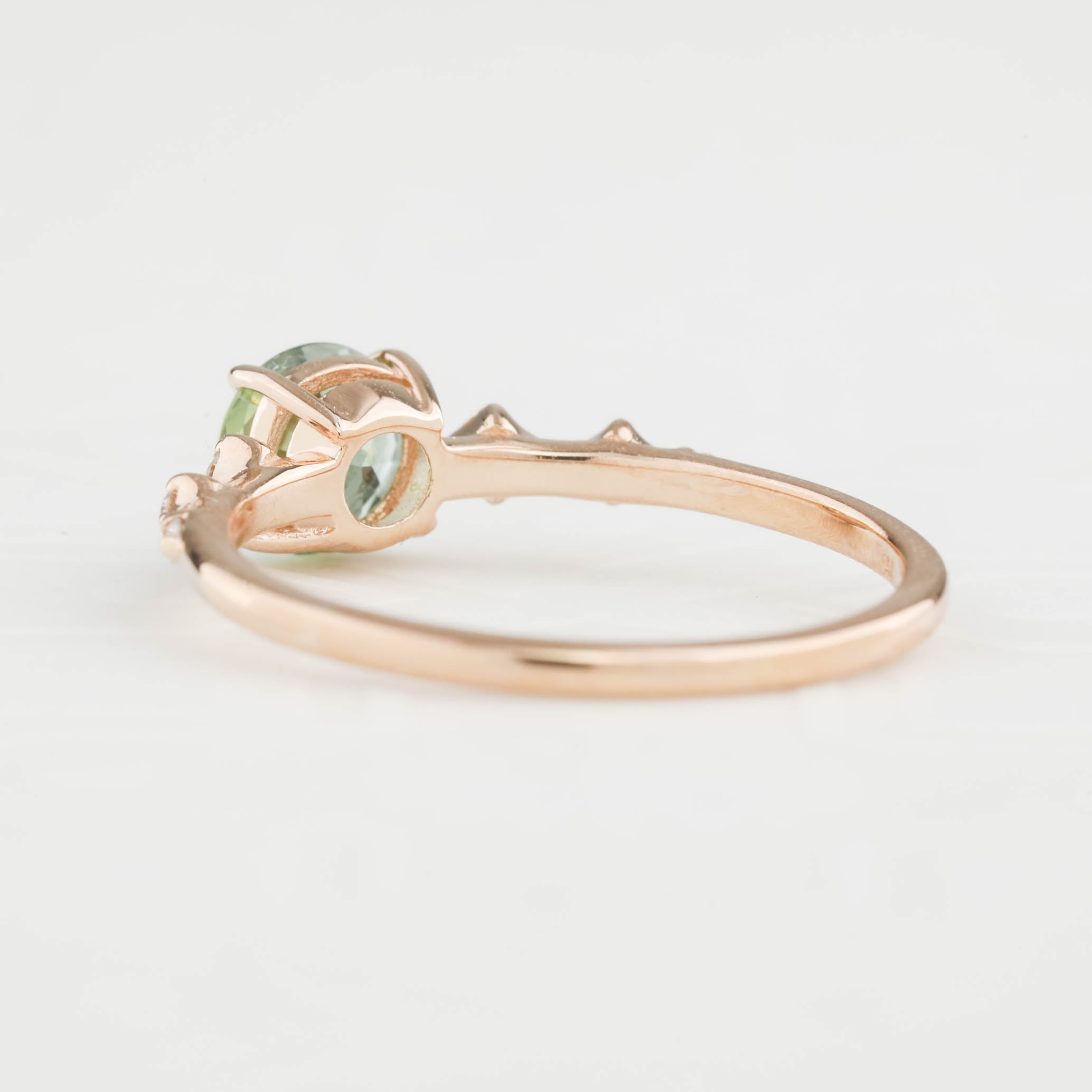 Celeste Ring, 0.85ct Montana Sapphire