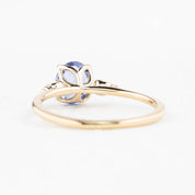 【即日配送】エステルリング ・1.18ct・加熱セイロン産ブルーサファイア・K14YG