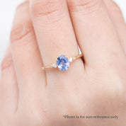 【即日配送】エステルリング ・1.18ct・加熱セイロン産ブルーサファイア・K14YG