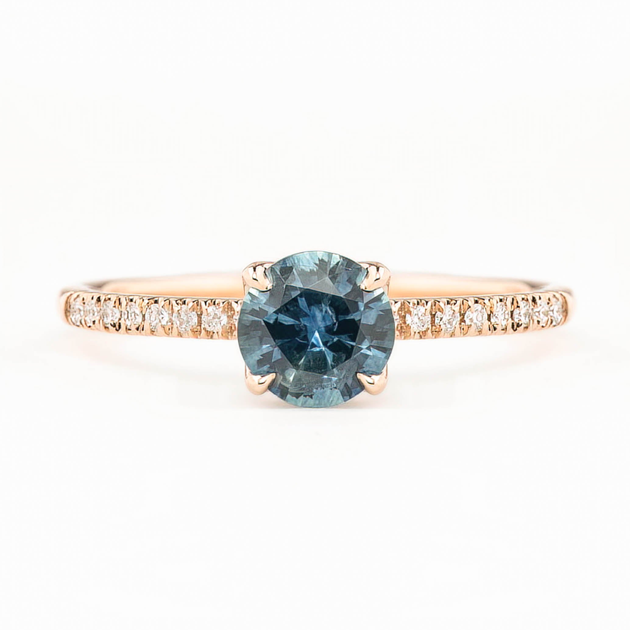 Maria Ring, 0.88ct Montana Sapphire