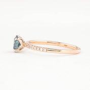 Maria Ring, 0.88ct Montana Sapphire