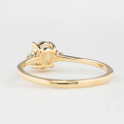 Emilie Ring 0.30ct Rainbow Opal, 14K Yellow Gold (One of a kind)