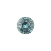 2.6ct Round Cut Light Blue Unheated Madagascar Sapphire SR221