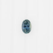 0.83ct Oval Cut Light Blue Green Montana Sapphire