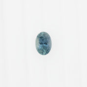 0.86ct Oval Cut Light Blue Green Montana Sapphire