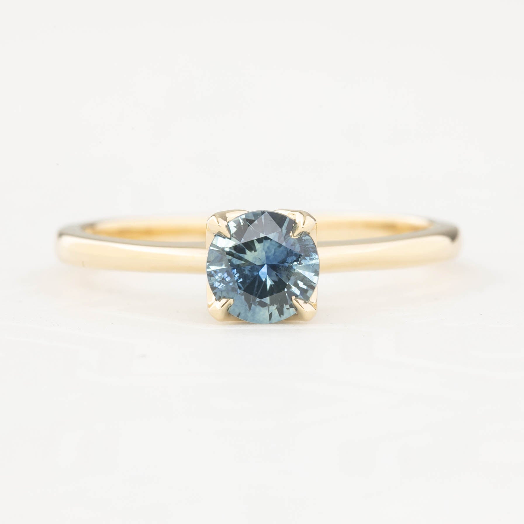 Sara Ring, 0.64ct Montana Sapphire