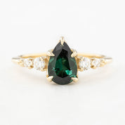 エステルラックスリング　1.25ct グリーントルマリン