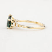 エステルラックスリング　1.25ct グリーントルマリン