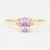 エミリーリング　ピンクサファイア　1.38ct　14Kイエローゴールド