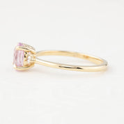 エミリーリング　ピンクサファイア　1.38ct　14Kイエローゴールド