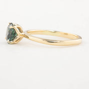 Sara Ring - 1.41ct Green Montana Sapphire (One of a kind)