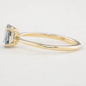 Nina Ring - 0.86ct Blue Montana Sapphire (One of a kind)