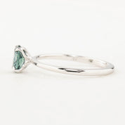 Sara Ring, 0.80ct Montana Sapphire, oval shape gemstone