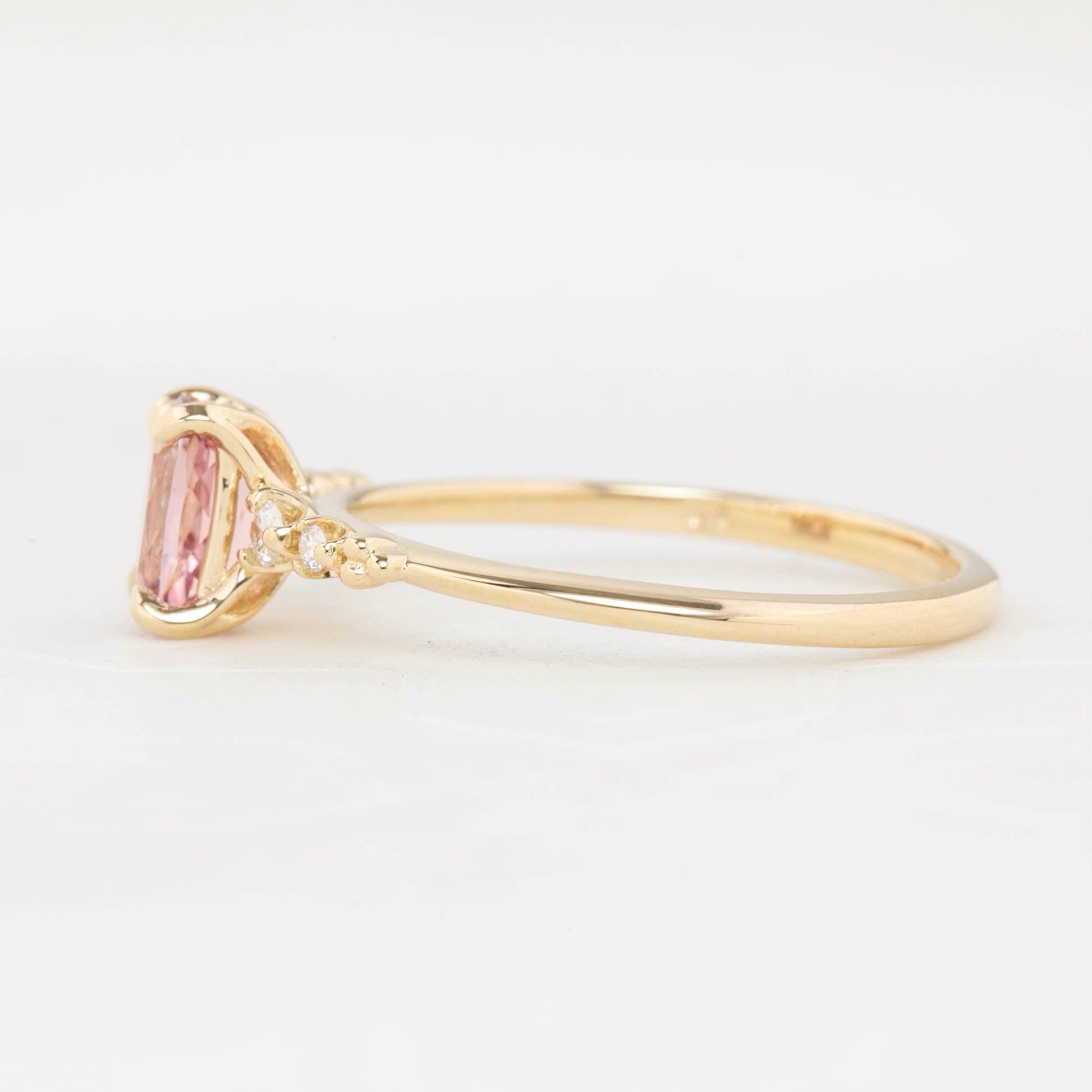 Estel Fleur Four Prongs Ring - 0.82ct Pink Spinel (One of a kind)