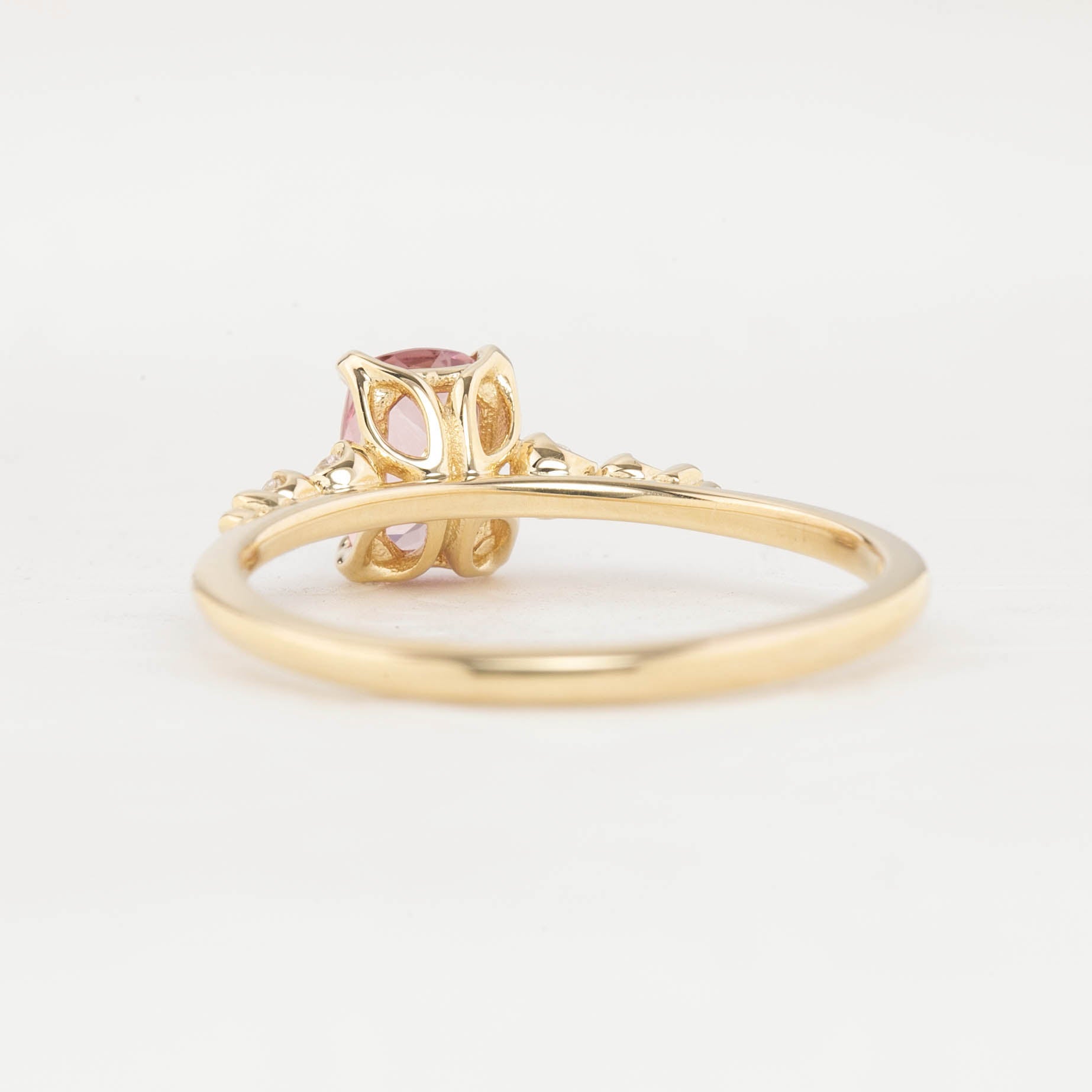 Estel Fleur Four Prongs Ring - 0.82ct Pink Spinel (One of a kind)