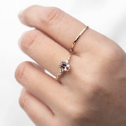 Estel Fleur Four Prongs Ring - 0.82ct Pink Spinel (One of a kind)