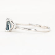 Estel Fleur Ring, 0.82ct Montana Sapphire