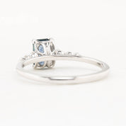 Estel Fleur Ring, 0.82ct Montana Sapphire