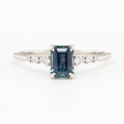 Estel Fleur Ring, 0.82ct Montana Sapphire